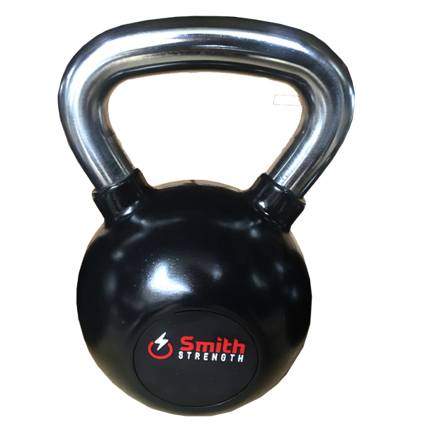 Стальная обрезиненная гиря Smith DB087-4 со стальной рукояткой, Размер: 4кг от магазина Perfect Trainers