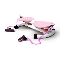 Фитнес платформа /горнолыжный тренажёр DFC Twister Bow TW-S108P с эспандерами