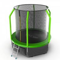 Батут Evo Jump Cosmo 6ft green + нижняя сеть