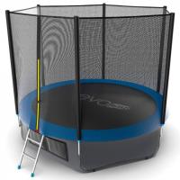 Батут Evo Jump External 10ft blue + нижняя сеть