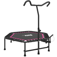 Батут Unix line Fitness Pink Pro (130 cm)
