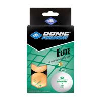 Мячики для настольного тенниса Donic Elite 1* 40+, 6 шт, оранжевый