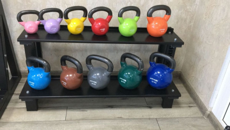 Гиря в виниловой оболочке 4 кг Fitex Pro FTX2201-4 от магазина Perfect Trainers