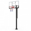 Баскетбольная стойка стационарная Unix Line B-Stand-PC 54"x32" R45 H230-305 см