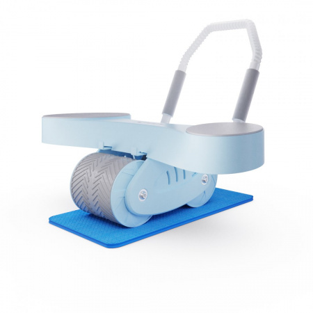 Тренажёр для пресса AB Roller SND голубой с ковриком 34 х 17 x 0.6 cм от магазина Perfect Trainers