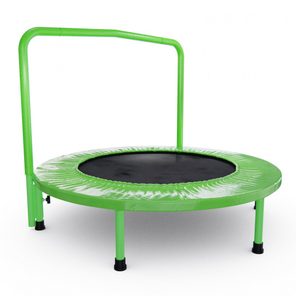 Батут с поручнем DFC JumpFit 36'' зеленый от магазина Perfect Trainers