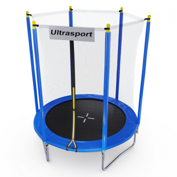 Батут DFC Ultrasport 6 ft с защитной сеткой от магазина Perfect Trainers