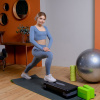 Степ-платформа Unix Fit для фитнеса 2 уровня, 68 см, серый от магазина Perfect Trainers