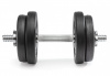 Гриф для гантелей  25 мм. Длина 350 мм. прямой (под гайку) VictoryFit VF-S2535-B2 от магазина Perfect Trainers