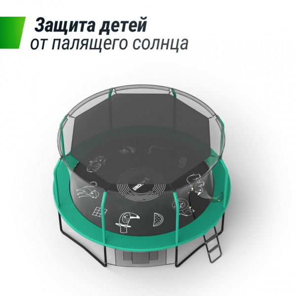 Солнцезащитный тент Unix Line 182 см (6 ft) от магазина Perfect Trainers