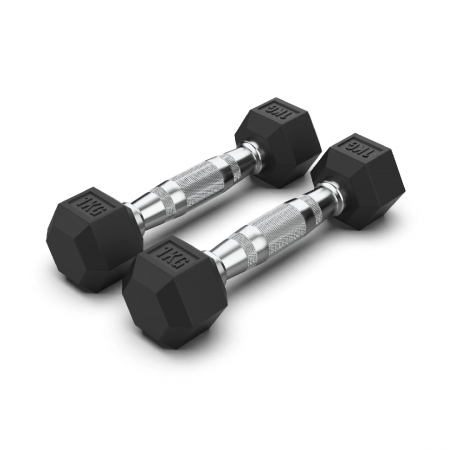 Гантель неразборная гексагональная VF-H010 (1 кг) от магазина Perfect Trainers