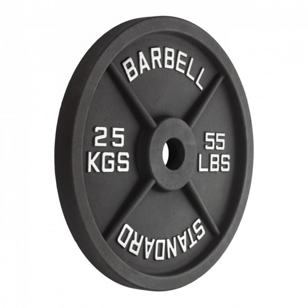 Диск 51 мм. чугунный окрашенный 25 кг, VictoryFit VF-SC512500 от магазина Perfect Trainers