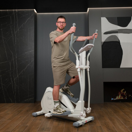 Эллиптический тренажер Orlauf Solo M White от магазина Perfect Trainers