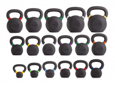 Гиря чугунная с цветным кольцом 2 кг (модель: К-3) VictoryFit VF-KCR020 от магазина Perfect Trainers