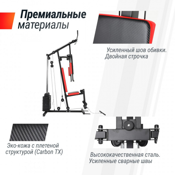 Силовой комплекс Unix Fit блочный / Block 40 от магазина Perfect Trainers