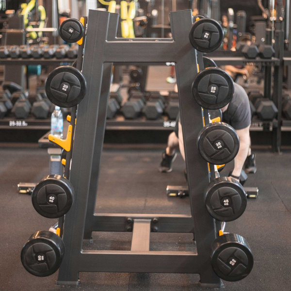 Стойка для 10 штанг DHZ Fitness A-3055 от магазина Perfect Trainers