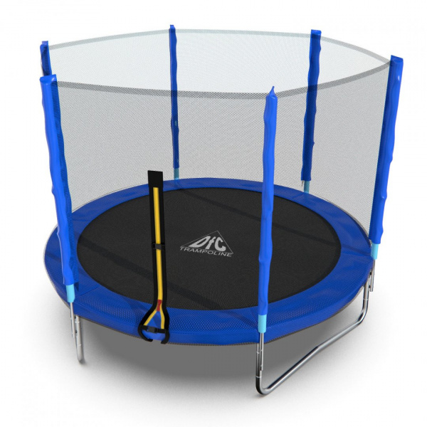 Батут DFC Trampoline Fitness с сеткой 8ft от магазина Perfect Trainers