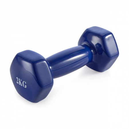 Гантель неразборная 2 кг. винил VictoryFit VF-DV020 от магазина Perfect Trainers