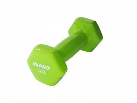 Гантель виниловая 1 кг для групповых программ от магазина Perfect Trainers