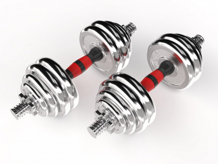 Набор гантелей Unix Fit в кейсе 30 кг от магазина Perfect Trainers