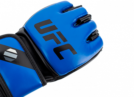UFC Перчатки MMA для грэпплинга 5 унций синие S/M от магазина Perfect Trainers