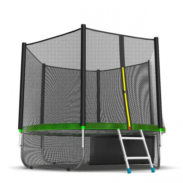 Батут Evo Jump External 8ft green + нижняя сеть от магазина Perfect Trainers