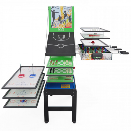 Игровой стол - трансформер 15 в 1 DFC 48" 122 x 61 см от магазина Perfect Trainers