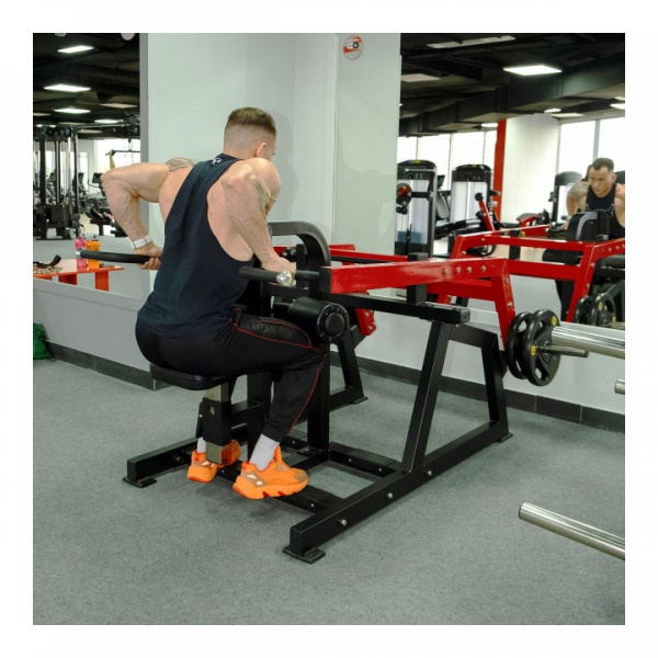 Трицепс сидя на свободных весах Protrain PP167 (черно-красный) от магазина Perfect Trainers