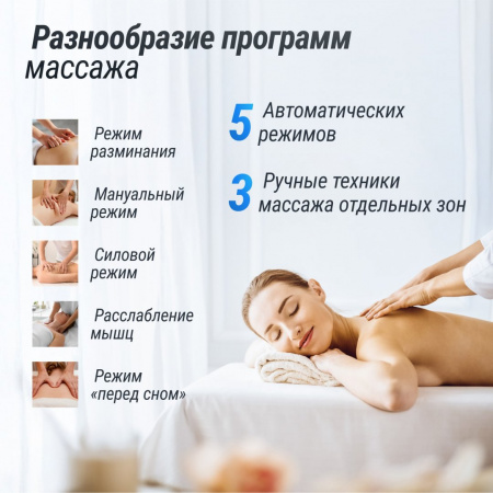 Массажное кресло Unix Амелия / Amelia бежевый от магазина Perfect Trainers