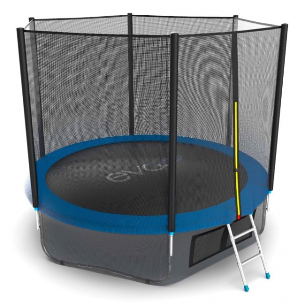 Батут Evo Jump External 10ft blue + нижняя сеть от магазина Perfect Trainers